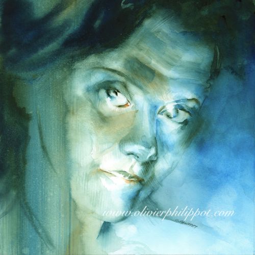 Mystères 31, aquarelle.