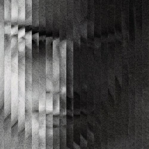 Entre chien et loup, fusain.