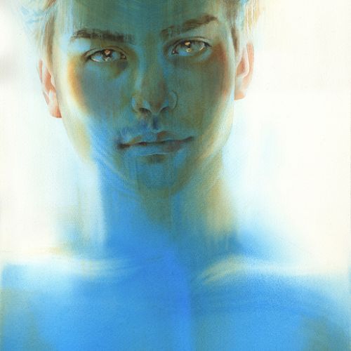 Pluies 2, aquarelle. En collection privée.